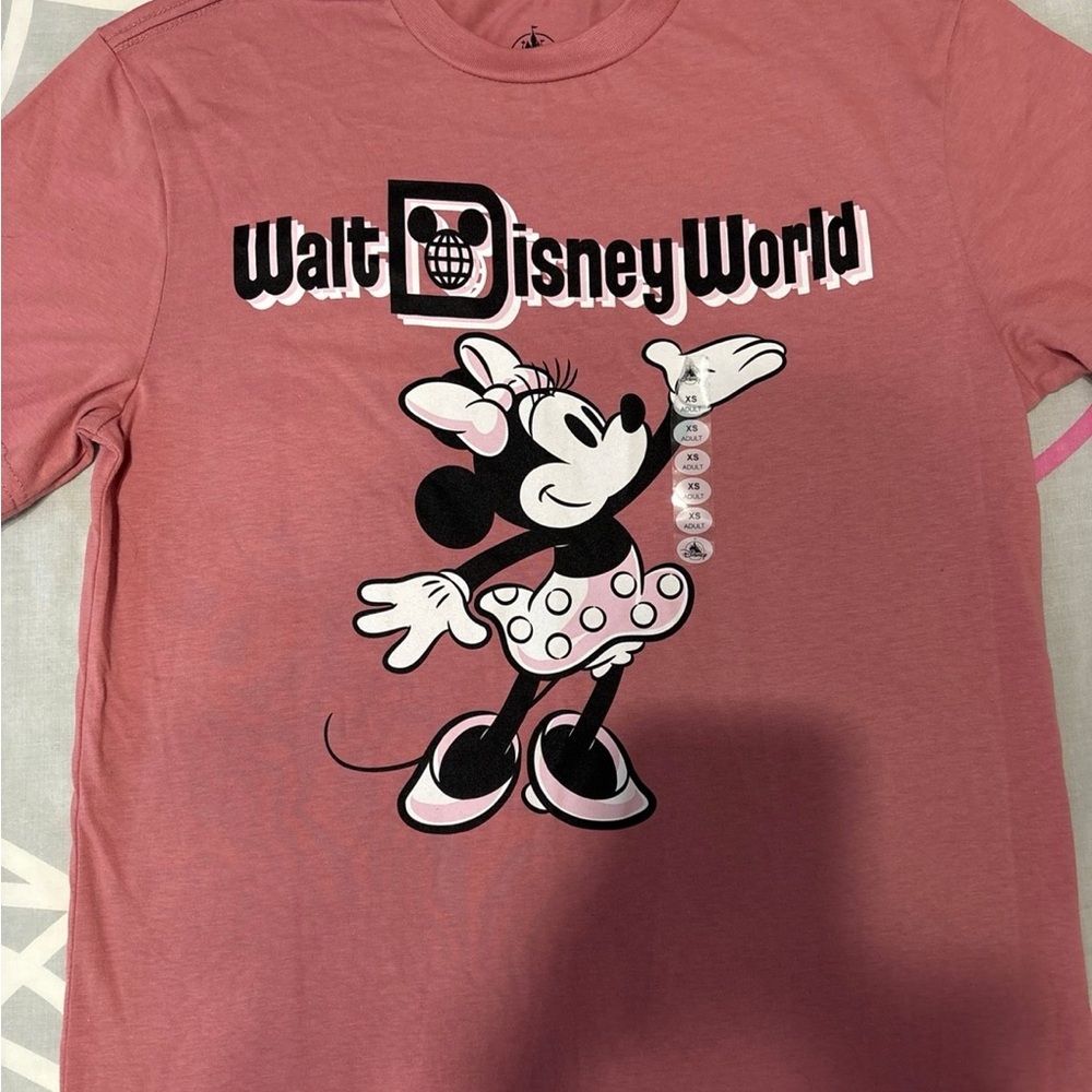 Disney Minnie Mouse Pink Graphic Tee - Picture 2 of 6
